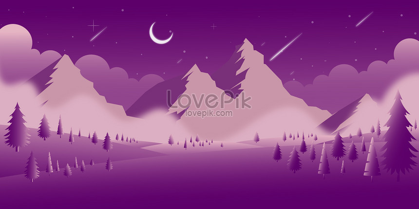紫色の川の側面図の夜の時間の壁紙イメージ 図 Id Prf画像フォーマットeps Jp Lovepik Com