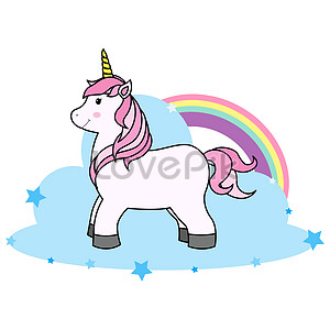 Cartoon Unicorn Images, HD Pictures For Free Vectors Download - Lovepik.com