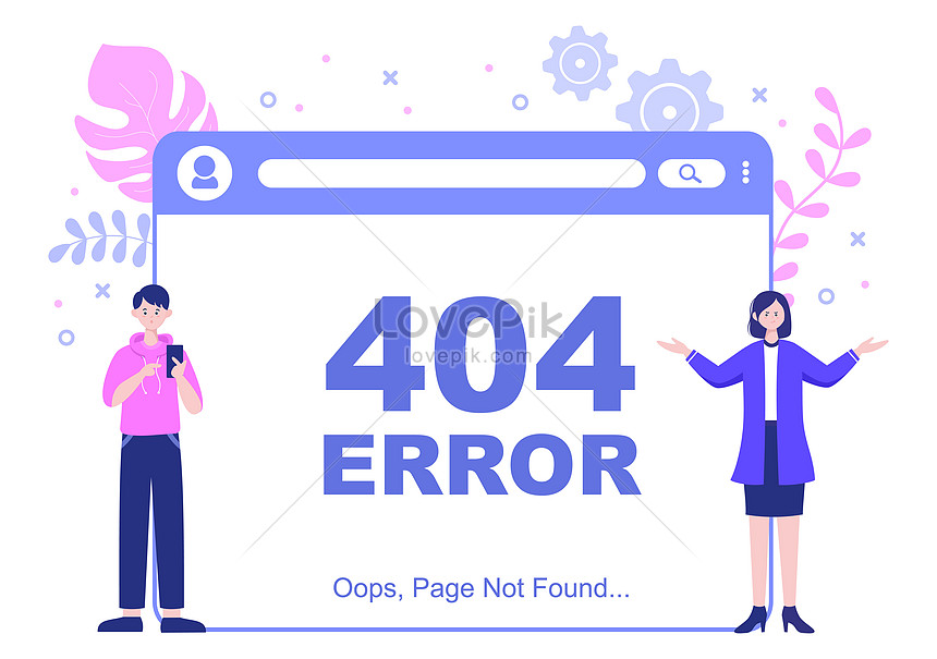 イラスト404エラーとページが見つかりませんイメージ 図 Id Prf画像フォーマットjpg Jp Lovepik Com