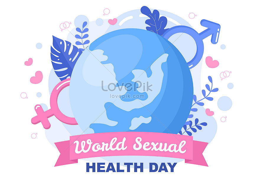 World sexual health day vector illustration image picture free