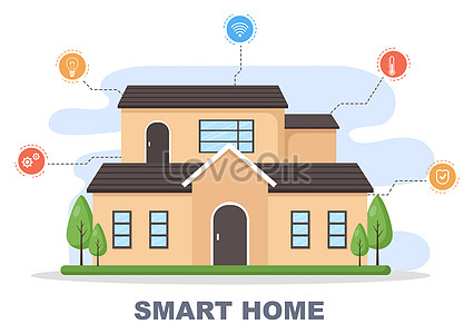 Smart Home Technology Vector Illustration Image Picture Free Download 