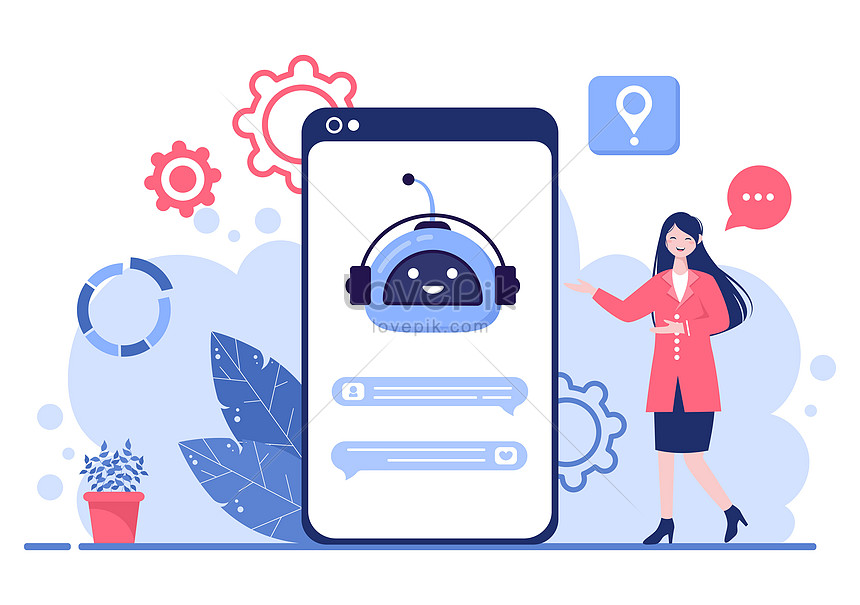 Chatbots Background Images, HD Pictures and Wallpaper For Free Download |  Pngtree