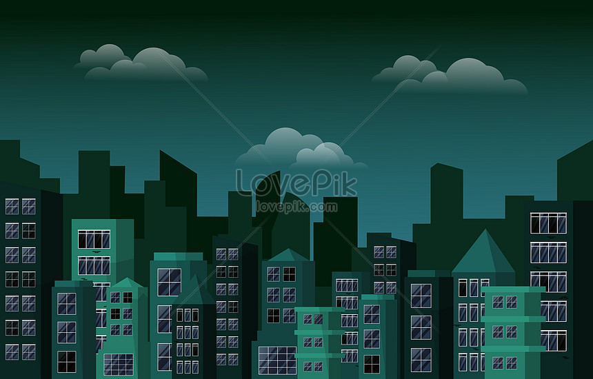 cityscape night clipart background