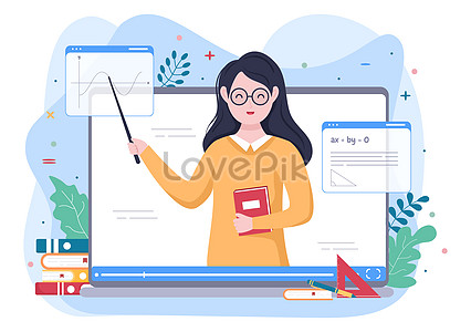 Content creator background vector illustration image_picture free ...