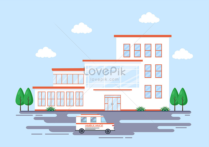 Hospital Building Images, HD Pictures For Free Vectors Download -  
