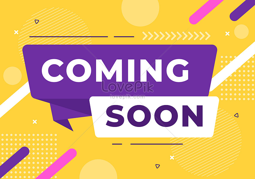 Coming Soon Banner Vector Hd Images, Coming Soon Banner Design With  Speaker, Coming Soon, Coming Soon Banner, Coming PNG Image For Free Download