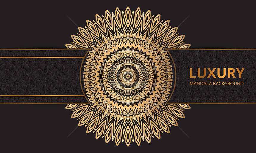 Luxury Mandala With Gradient Color Download Free | Banner Background ...