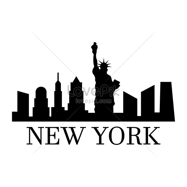 New york skyline in vector graphics image_picture free download ...