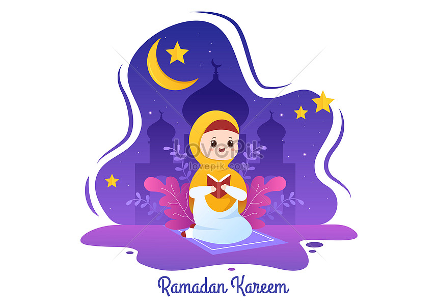 Ramadan kareem holiday islamic background illustration illustration ...