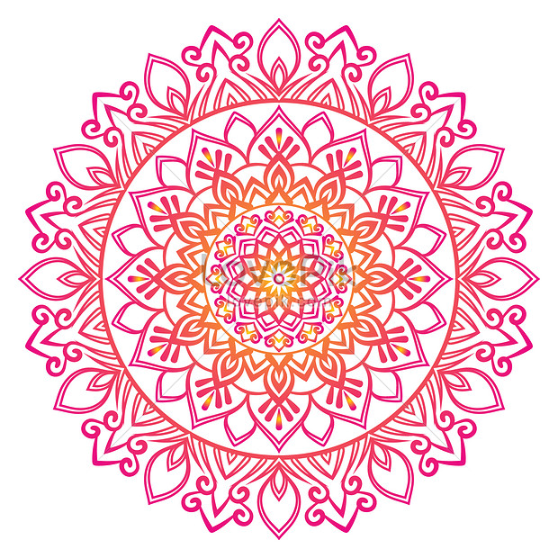 Colorful Mandala Background Download Free | Banner Background Image on ...