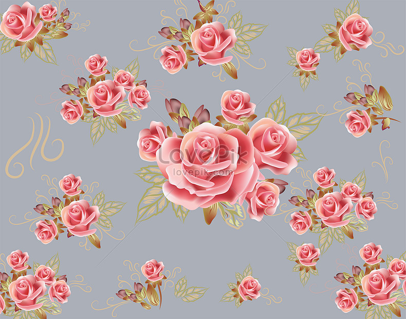 Hình Nền Vector Hoa Hồng Hồng đẹp, HD và Nền Cờ đẹp hoa hồng, hoa màu nước, hoa  hoa để Tải Xuống Miễn Phí - Lovepik