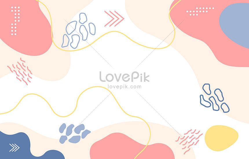 Cute Nature Floral Flower Leaf Minimalist Girly Background Wallpaper  6575425 Vector Art at Vecteezy
