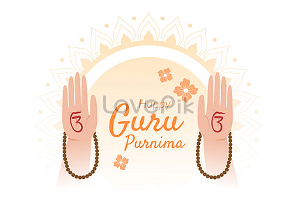 Greeting Card On Occasion Guru Purnima Stock Vector (Royalty Free)  1769160053 | Shutterstock