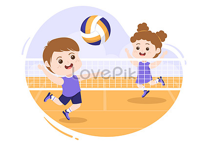 Female Volleyball Player PNG Image And Clipart Image For Free Download ...