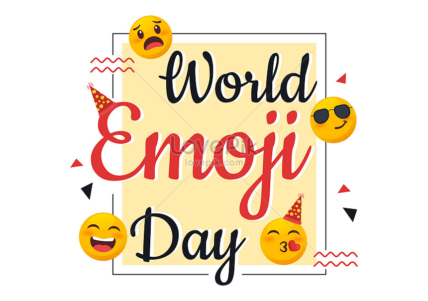 World emoji day celebration illustration illustration image_picture ...