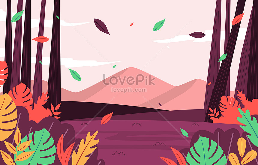 nature view animation