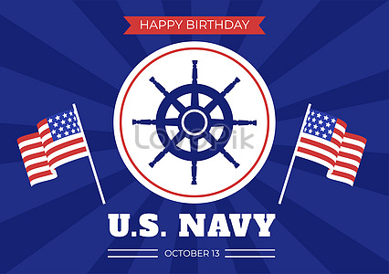 U.s. navy birthday illustration illustration image_picture free ...