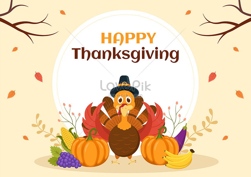 Happy thanksgiving illustration illustration image_picture free ...