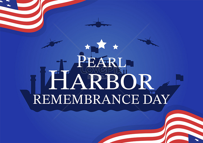 Pearl harbor remembrance day illustration illustration image_picture ...