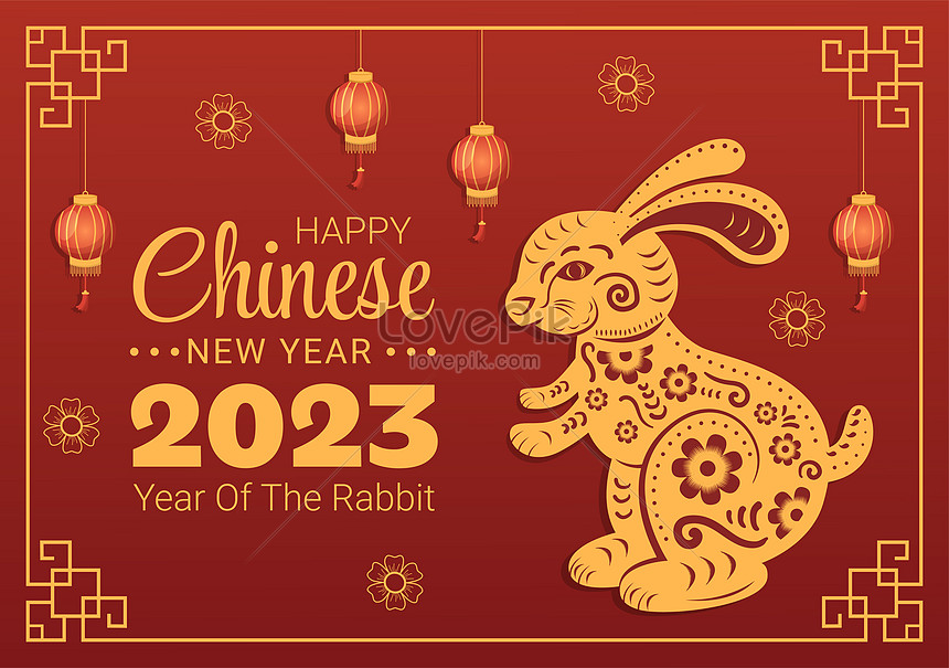 Chinese new year 2023 Vectors & Illustrations for Free Download