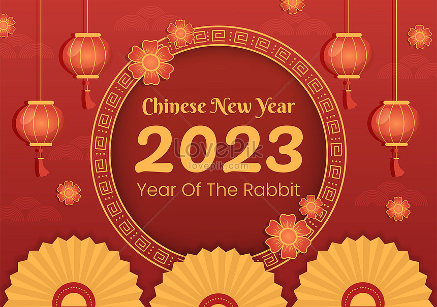 Chinese lunar new year 2023 day illustration illustration image_picture ...