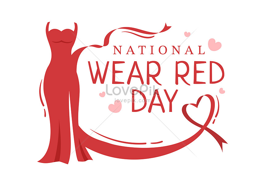 National wear red day illustration illustration image_picture free