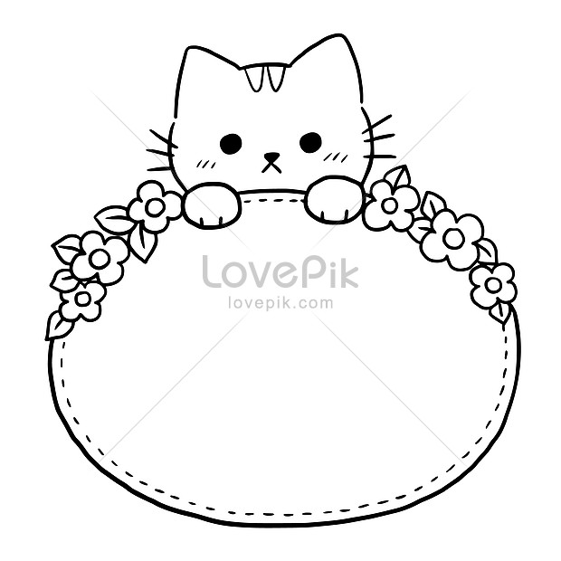 Premium Vector  Cartoon cute doodle coloring page kawaii anime