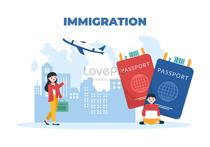 Immigration Vector Illustration Word Cloud Isolated Stock Vector (Royalty  Free) 1826691449 | Shutterstock