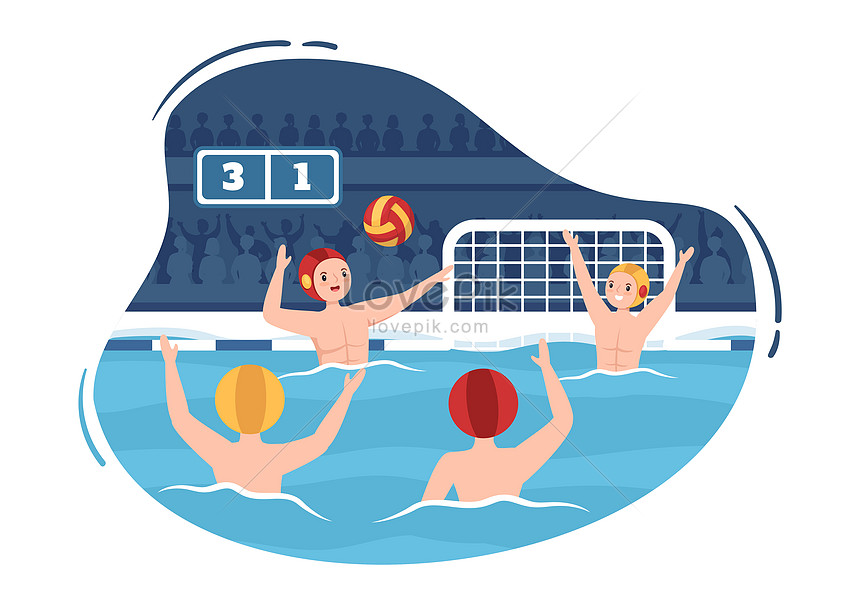 Термонаклейка Water Polo