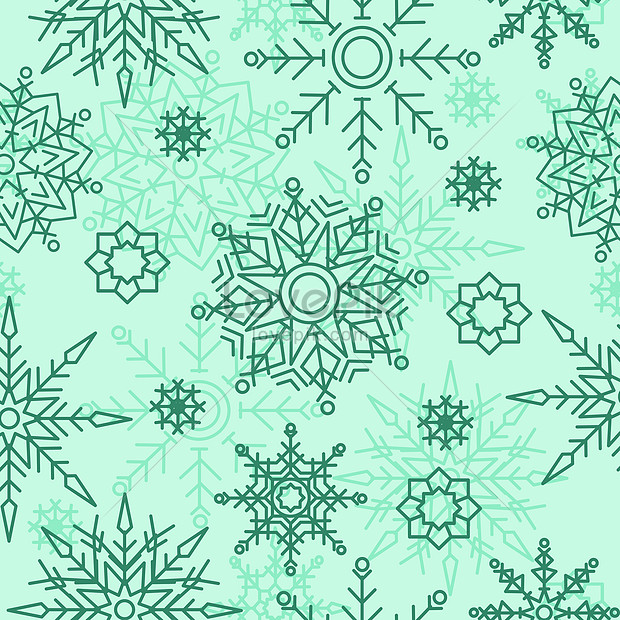 Snowflake Cool Winter Snow Seamless Pattern Background Download Free Banner Background Image 