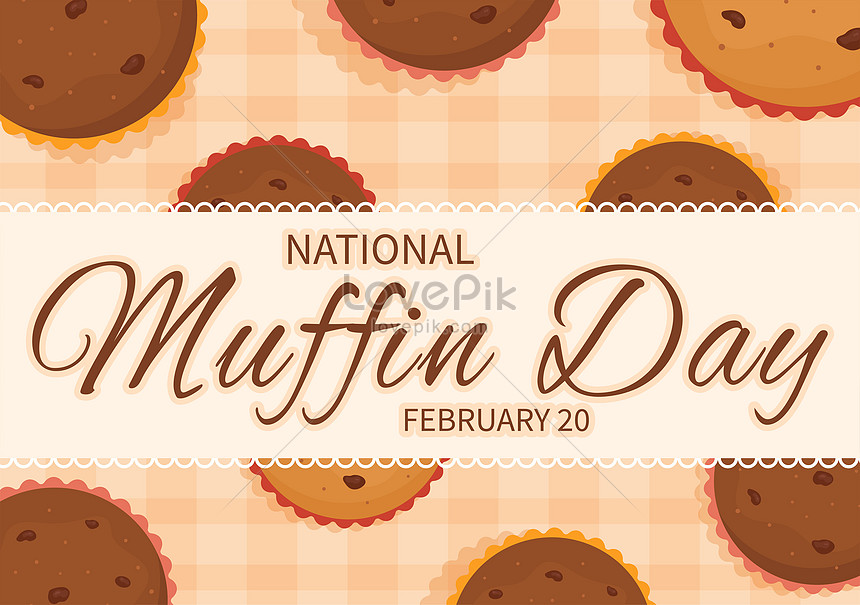 National muffin day illustration illustration image_picture free