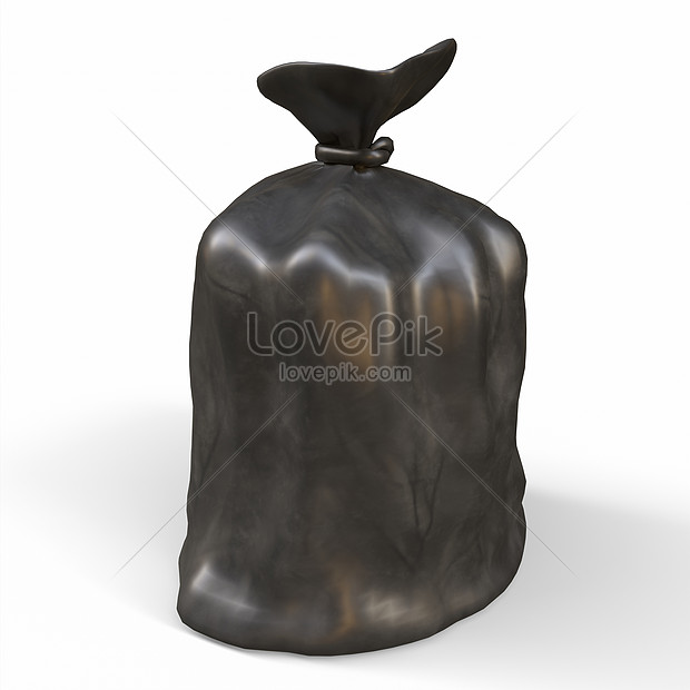 Garbage Bag Stock Photo - Download Image Now - Garbage Bag