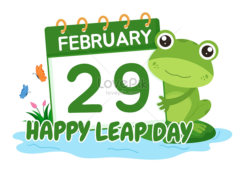 Happy leap day illustration illustration image_picture free download