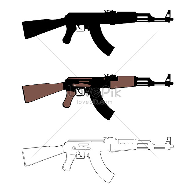 Ak47 Vector Images (over 720)