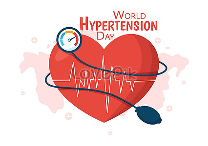 Hypertension day cartoon illustration image_picture free download ...