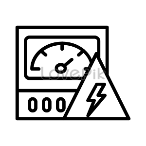 Electric Meter Vector PNG Images With Transparent Background | Free ...