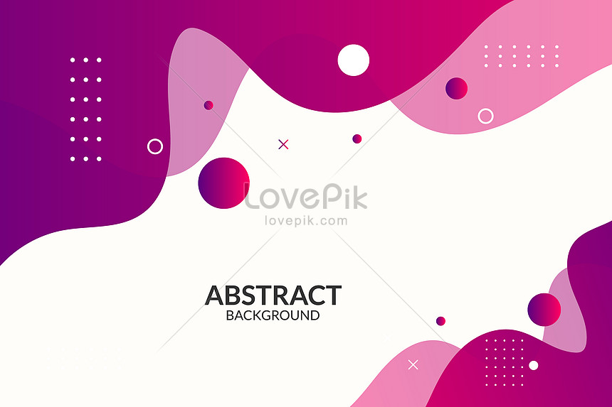 Abstract Pink And Purple Gradient Background Dynamic Shapes Vector ...