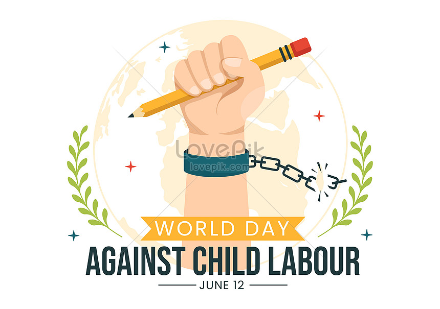 World Day Against Child Labor Illustration Larawan_Numero Ng ...