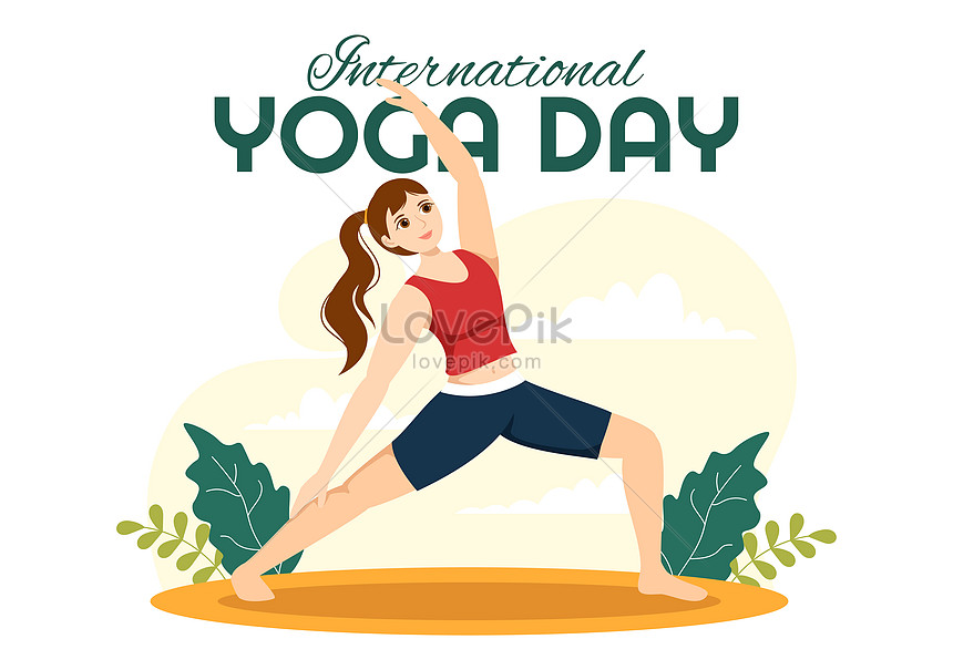 International yoga day illustration illustration image_picture free ...