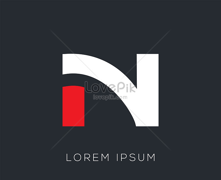 letter n logo design