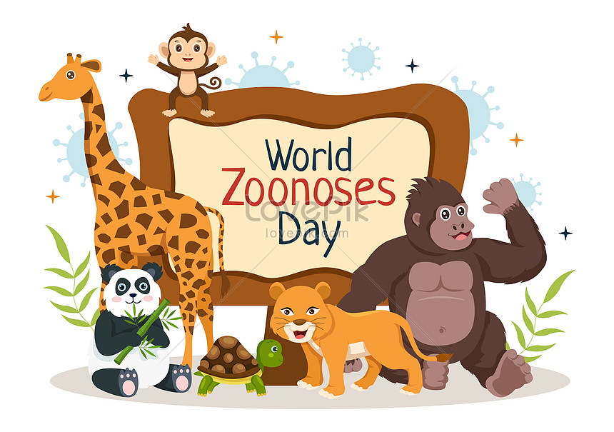 World zoonoses day vector illustration illustration image_picture free ...