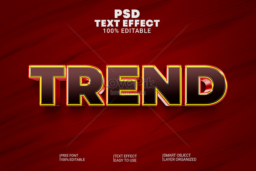 Premium Vector  Smart stylish text effect editable modern