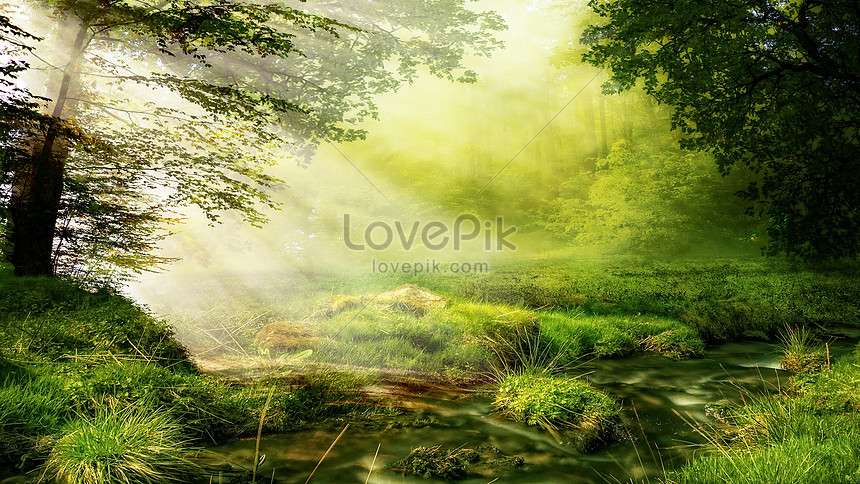 HD wallpaper: Beautiful Landscape Drawing, yellow and green leaf digital  wallpaper | Wallpaper Flare