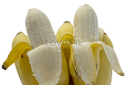 Banane Bananes Fraîches Mûres Isolés Sur Fond Blanc Vecteurs