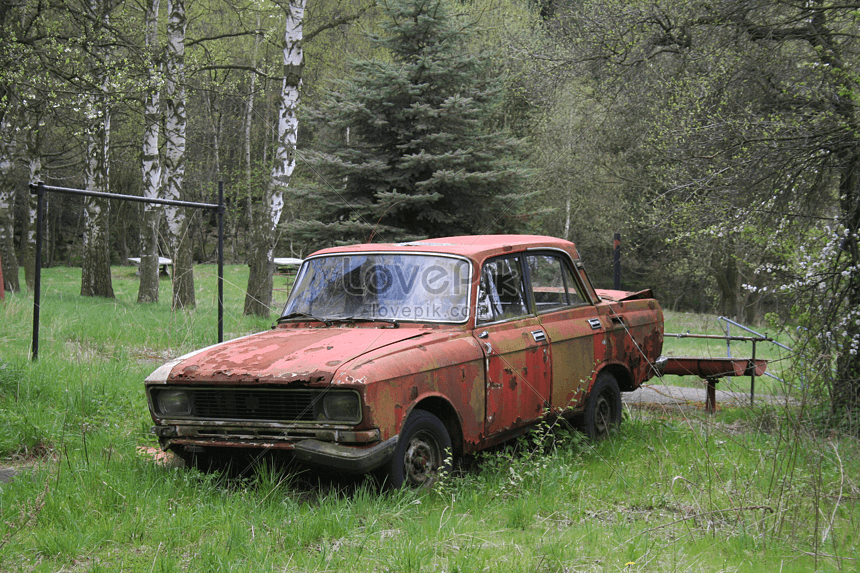 Бесплатное скачивание фото Старые и ржавые машины