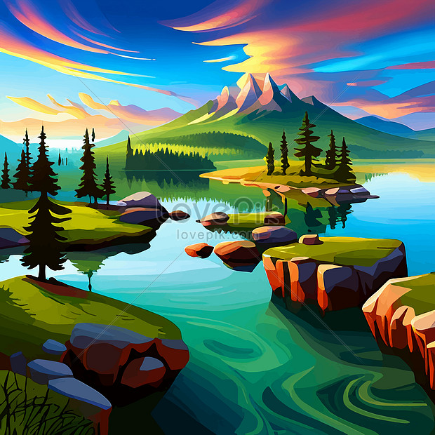 Nature Level 3: Landscape Drawing Art Set - Prismacolor Technique™