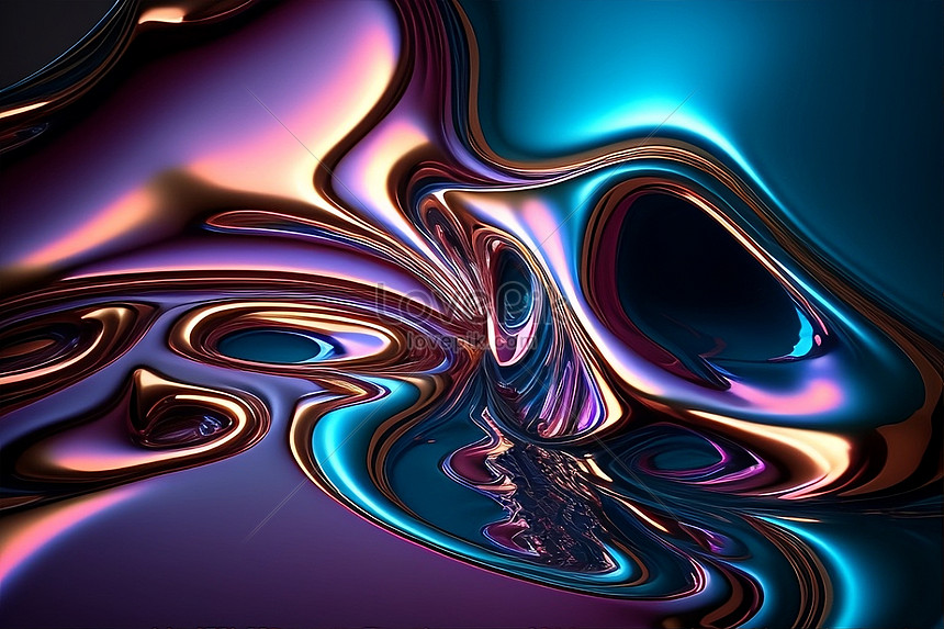 Abstract Fluid Liquid Artwork HD Wallpaper