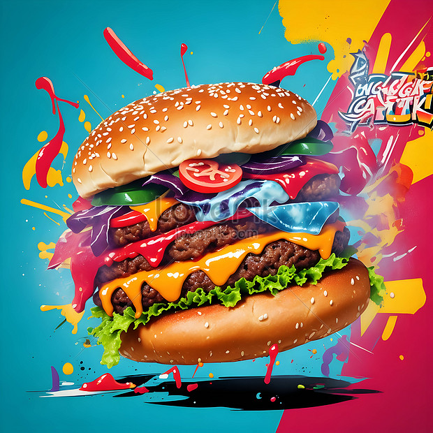 Big And Tasty Burger Picture And HD Photos | Free Download On Lovepik