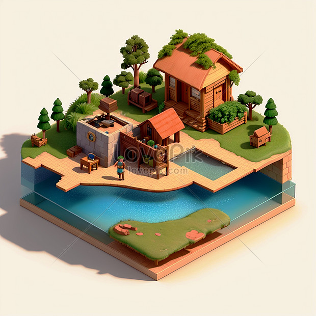 3d Isometric City Picture And HD Photos | Free Download On Lovepik