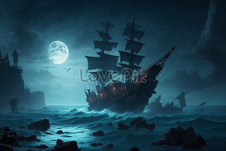 Pirate Ship Logo Images, HD Pictures For Free Vectors Download ...